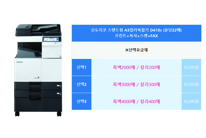 신도리코 D410s